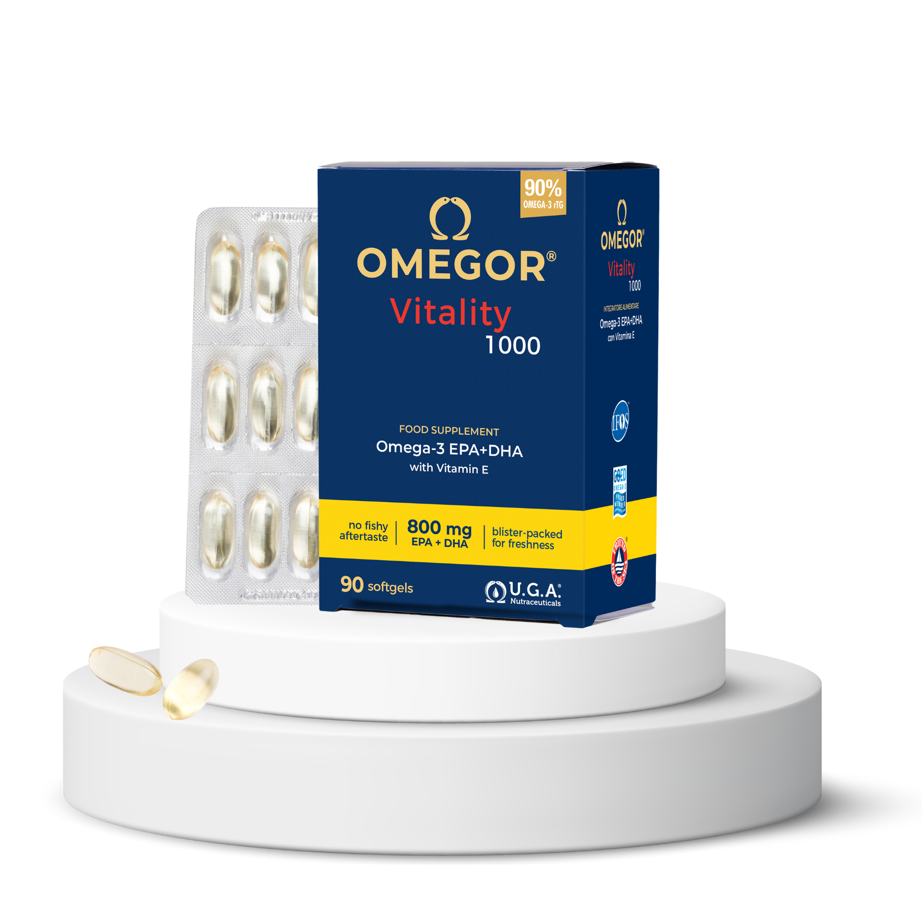 Omegor Vitality 1000 90 capsules