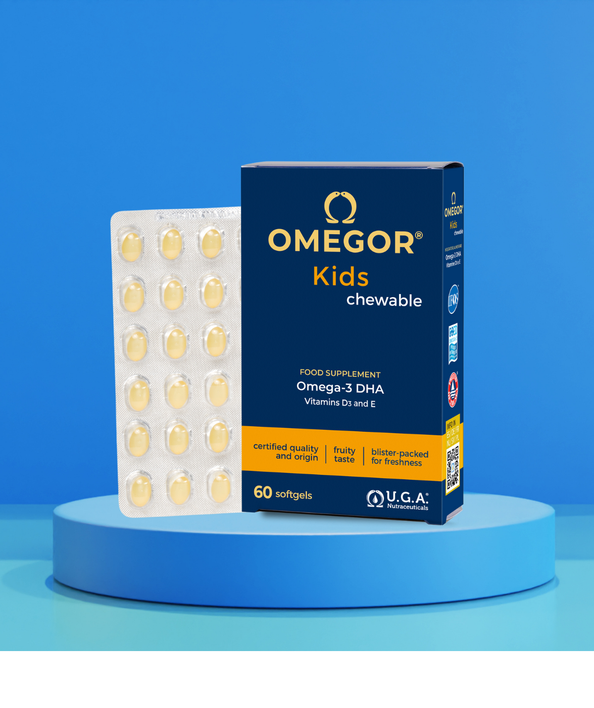 Omegor Kids 60 Capsules