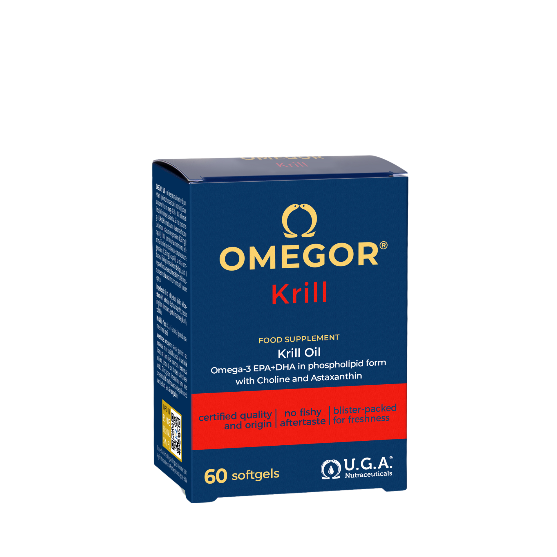 Omegor Krill 60 Capsules 