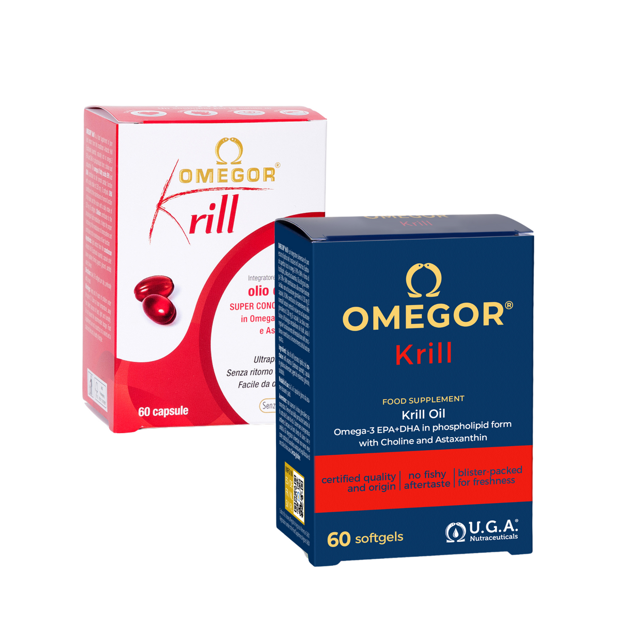 OMEGOR Krill - 60 Capsules