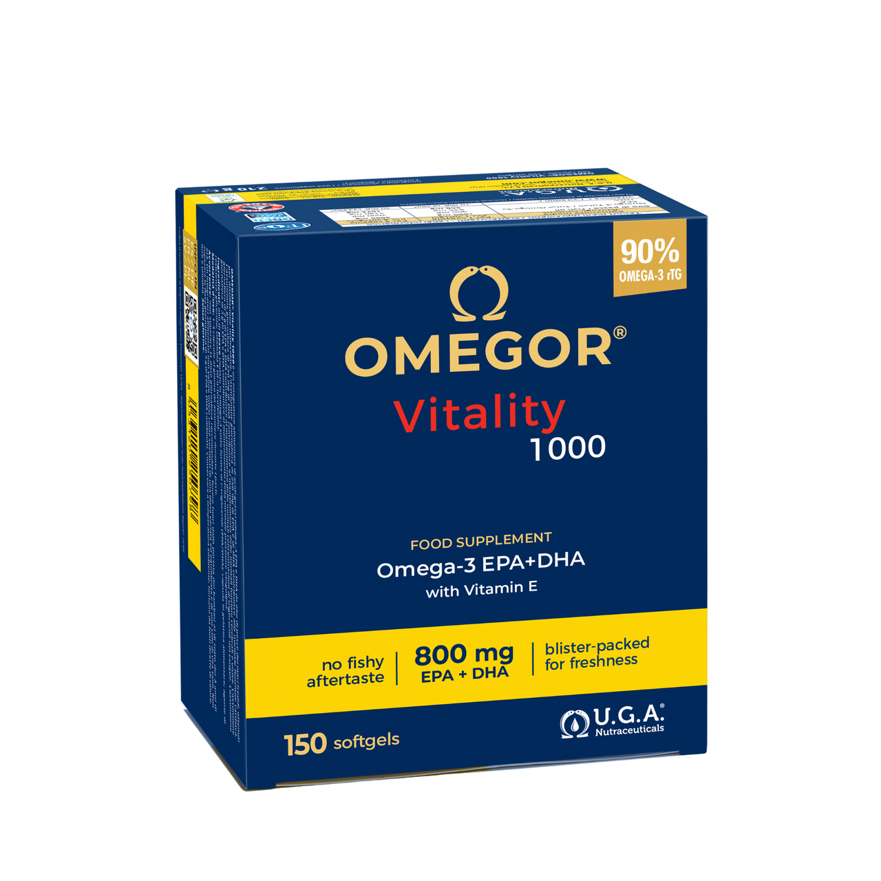 OMEGOR Vitality 1000 - 150 capsules