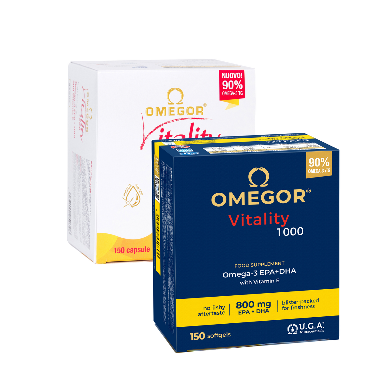 OMEGOR Vitality 1000 - 150 capsules