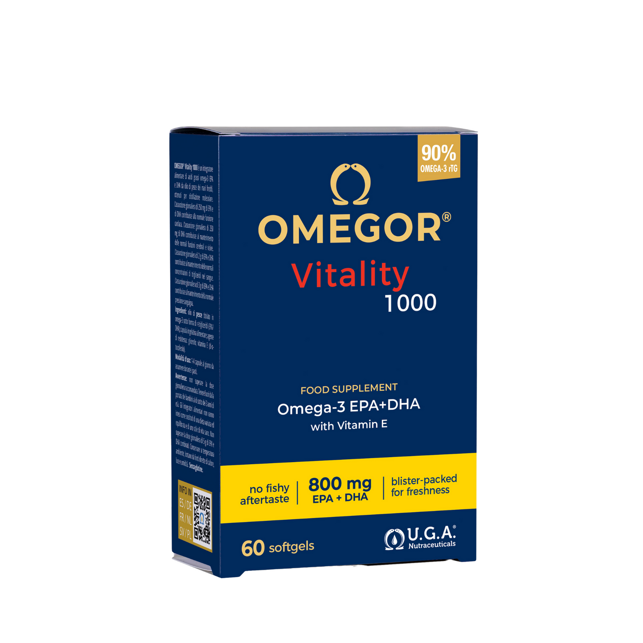 OMEGOR Vitality 1000 - 60 capsules