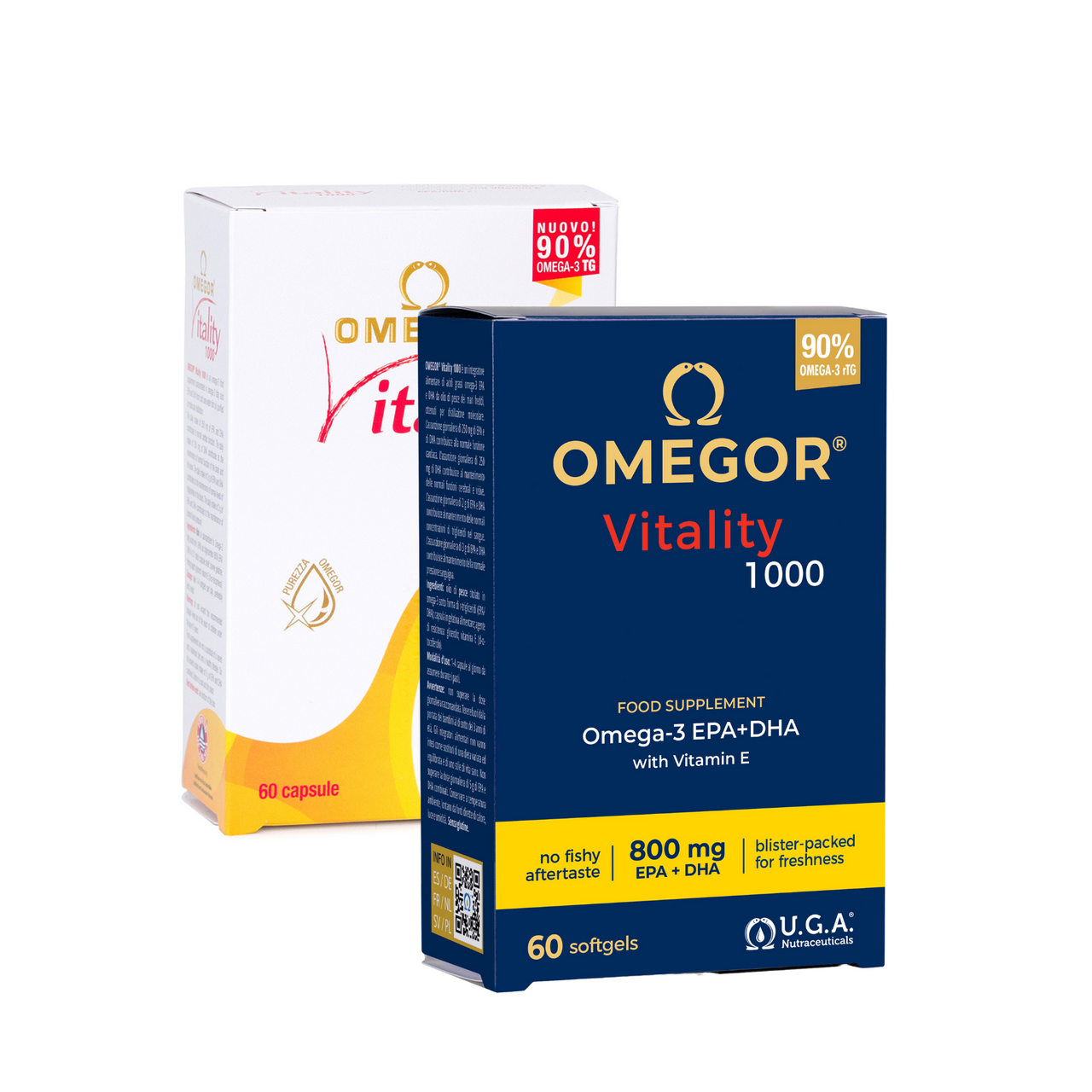 OMEGOR Vitality 1000 - 60 capsules