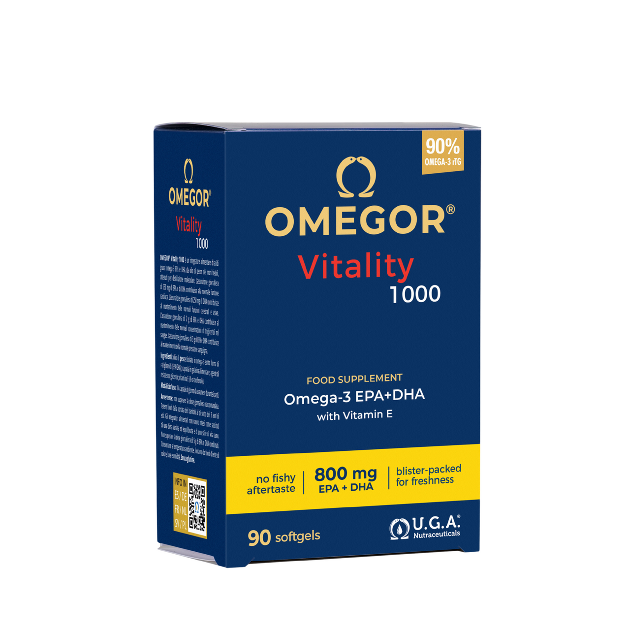 OMEGOR Vitality 1000 - 90 capsules