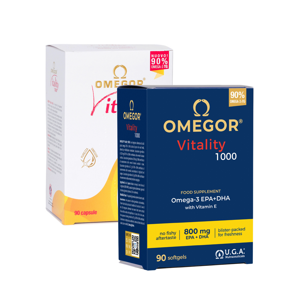 OMEGOR Vitality 1000 - 90 capsules