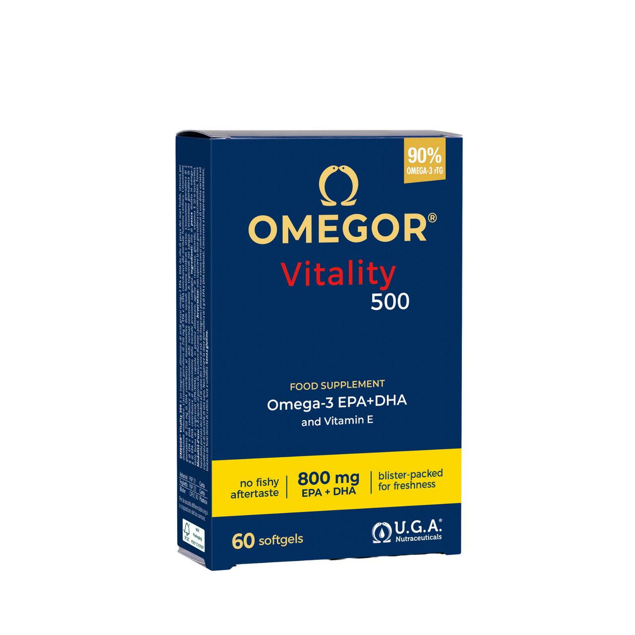 OMEGOR Vitality 500 - 60 capsules