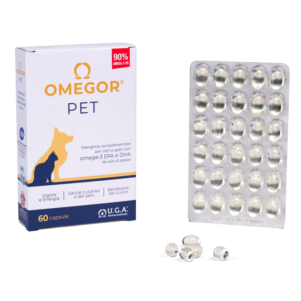 Omegor Pet and Softgels