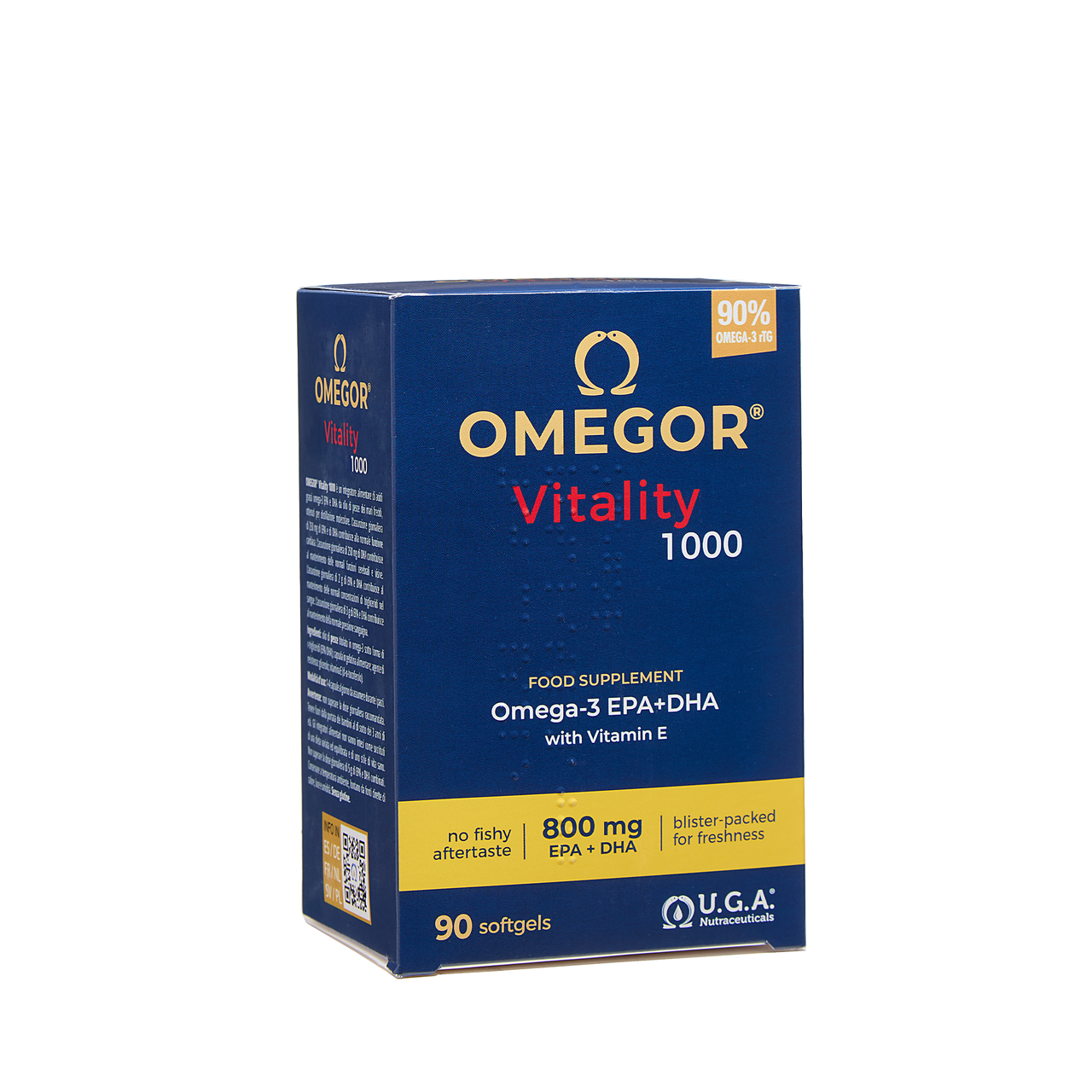 OMEGOR Vitality 1000 - 90 capsules
