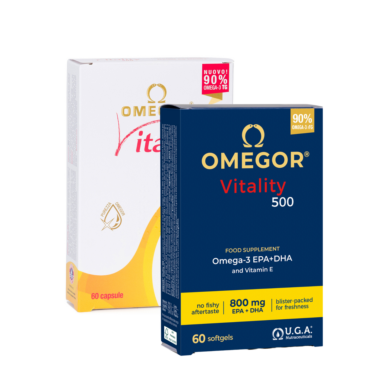 OMEGOR Vitality 500 - 60 capsules