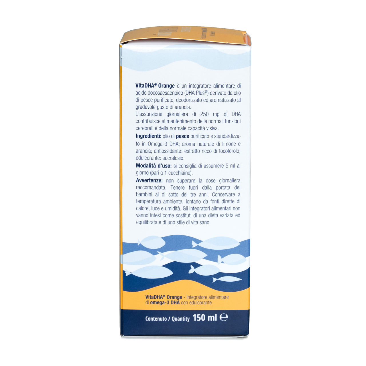 VitaDHA Orange Left Side
